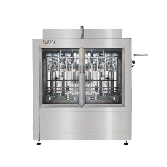 Automatische Flüssigkeitsfüllmaschine mit 6 Köpfen für Olivenöl