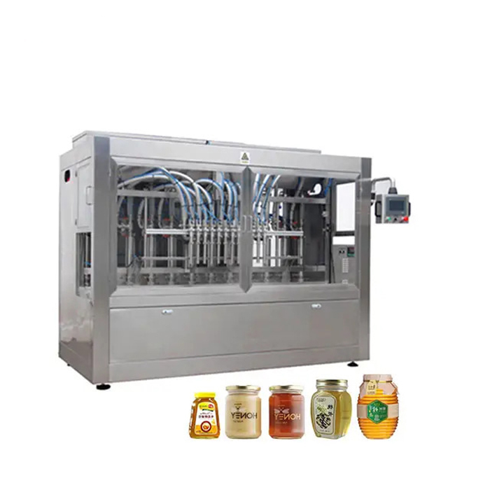 Automatische Glasdose Honey Filling Capping Machine