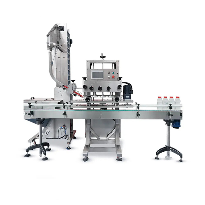 Automatische Hochgeschwindigkeitsplastikschraube-Wasser-Flaschenkapsel-Maschine