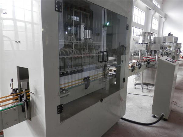 Vollautomatische Bleichfüllmaschine aus Edelstahl