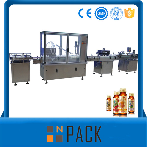 China Lieferant Automatische Honey Bottle Liquid Füllmaschine