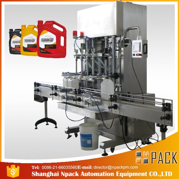 Automatische flüssige Füllmaschine des Reinigungsmittels 500ml-2L / Füllmaschine der Waschflüssigkeit