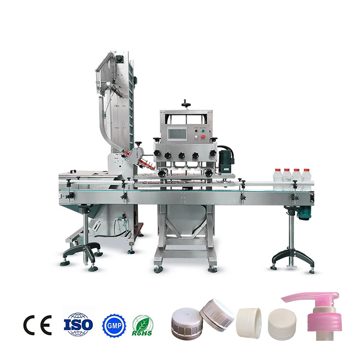 Vollautomatische Glasflaschen-Verschließmaschine für Shampoo