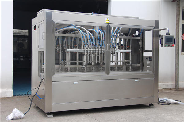 Vollautomatische Honigfüllmaschine in Flaschen 