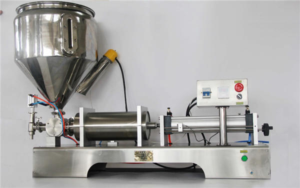 Reine pneumatische halbautomatische Fruchtmarmeladen-Füllmaschine