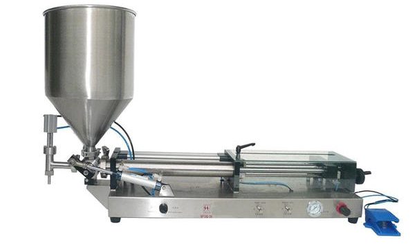 Halbautomatische Ketchup-Füllmaschine