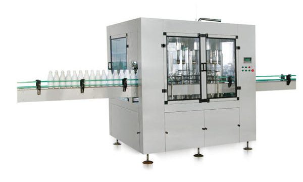 Automatische Flüssigseifenfüllmaschine mit linearem Kolben und acht Köpfen