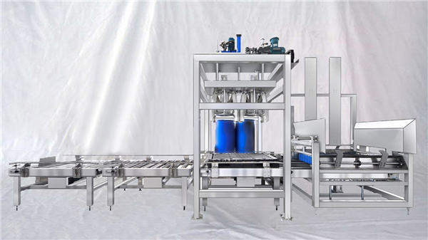 Anpassbare automatische Füllmaschine für große Trommeln der ESDF-Serie 100-1000L