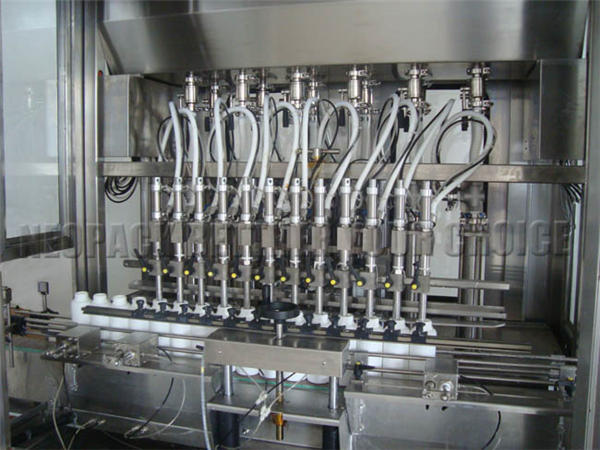 Füllmaschine für hochviskose Pasten