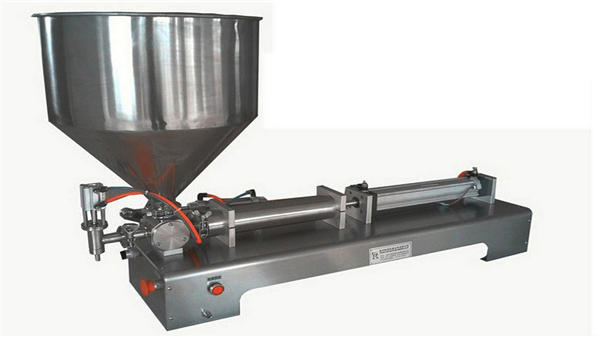 Einzelkopf-halbautomatische vertikale Pastenfüllmaschine 