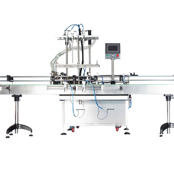 Automatische 8, 10, 12 Köpfe Lotion Kolbenfüllmaschine / Füller