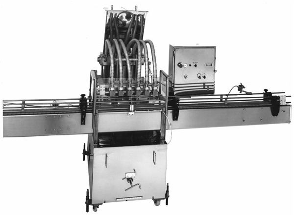 Kolbenfüllmaschine für die tägliche Chemie