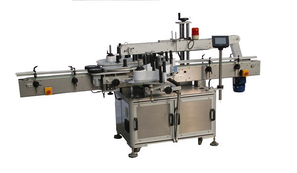 Plastikflaschen-Doppelseiten-Etikettiermaschine für Shampoo